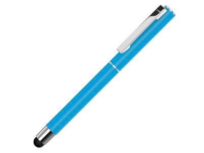Ручка металлическая стилус-роллер STRAIGHT SI R TOUCH под нанесение логотипа