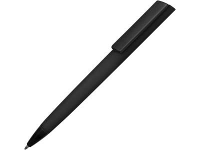 Ручка пластиковая soft-touch шариковая Taper под нанесение логотипа