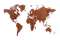 Деревянная карта мира World Map Wall Decoration Exclusive под нанесение логотипа