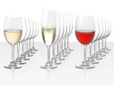 Подарочный набор бокалов для красного, белого и игристого вина Celebration, 18 шт фото