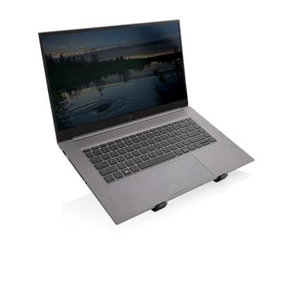 Подставка для ноутбука/планшета Terra из переработанного алюминия RCS под нанесение логотипа