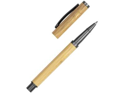 Ручка бамбуковая шариковая Sophis под нанесение логотипа