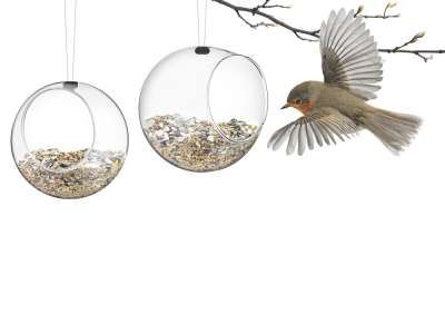 Набор подвесных кормушек для птиц Mini Bird Feeders под нанесение логотипа