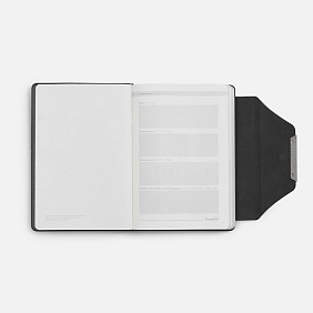 Ежедневник Delave, недатированный, черный с логотипом, рис. 7 — Ежедневники BIZGIFT