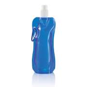 Складная бутылка для воды, 400 мл, синий фото