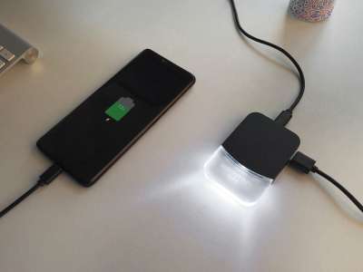 USB хаб Mini iLO Hub под нанесение логотипа