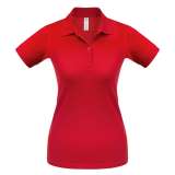 Рубашка поло женская Safran Pure красная фото