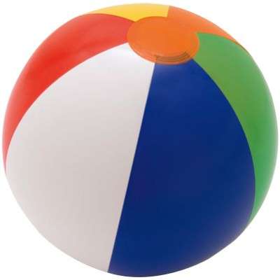 Надувной пляжный мяч Sun and Fun под нанесение логотипа