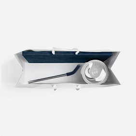 Набор Urban Packet, синий с логотипом, рис. 2 — Подарки на 23 февраля BIZGIFT