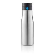 Бутылка для воды Aqua, серебряная фото