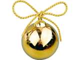 Рождественский шарик Gold фото