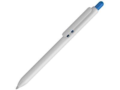 Ручка пластиковая шариковая Lio White под нанесение логотипа