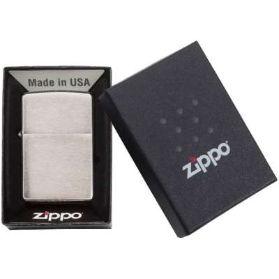 Зажигалка Zippo Armor Brushed под нанесение логотипа
