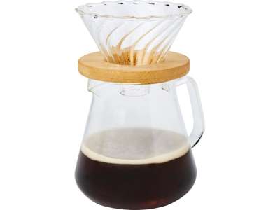 Стеклянная кофеварка Geis, 500 мл под нанесение логотипа