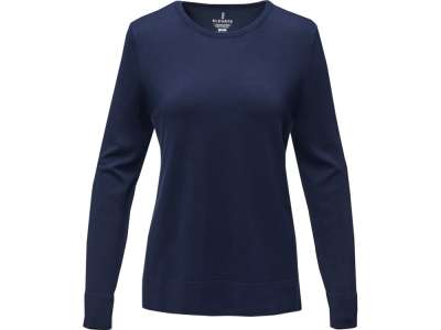 Пуловер Merrit с круглым вырезом, женский под нанесение логотипа