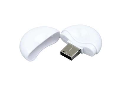 USB 2.0- флешка промо на 8 Гб круглой формы под нанесение логотипа