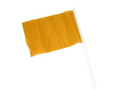Флаг CELEB с небольшим флагштоком под нанесение логотипа