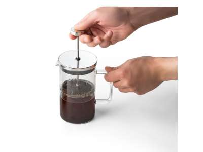 Стеклянная кофеварка JENSON под нанесение логотипа