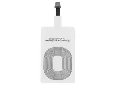 Приёмник Qi для беспроводной зарядки телефона, Lightning под нанесение логотипа