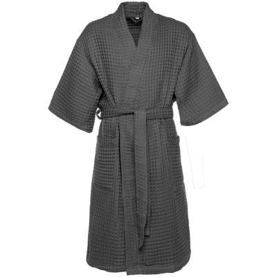 Халат вафельный мужской Boho Kimono под нанесение логотипа